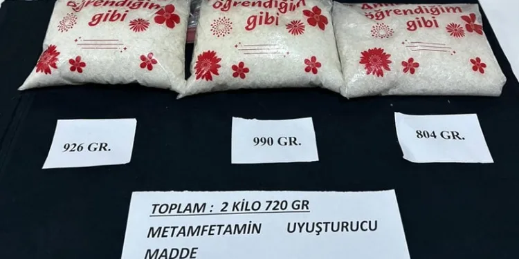 Bursa’da yastık kılıflarında uyuşturucu madde bulundu