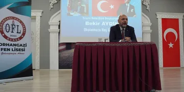 Bekir Aydın öğrencilerle buluştu