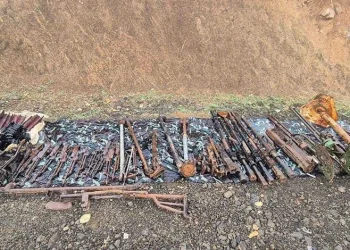 MSB, Pençe-Kilit bölgesinde ele geçirilen mühimmatı paylaştı