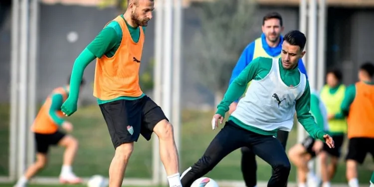 Bursaspor’da 23 Elazığ FK maçı hazırlıkları başladı