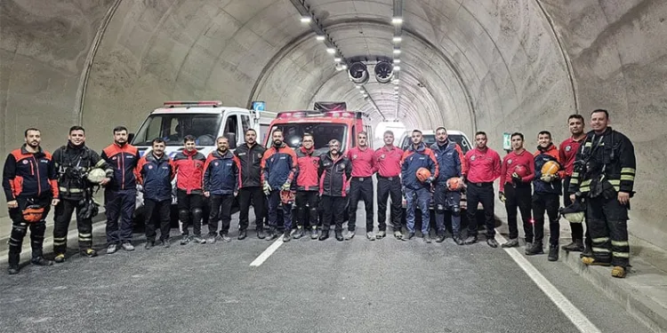 Kahramanmaraş’ta trafik kazası tatbikatı yapıldı