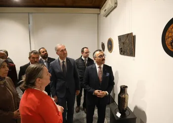 Geleneksel kapı tokmakları sergisi görücüye çıktı