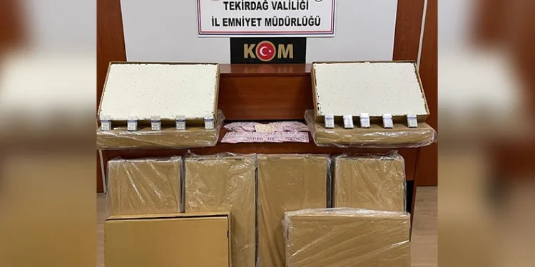 Tekirdağ’da uyuşturucu operasyonunda büyük yakalama