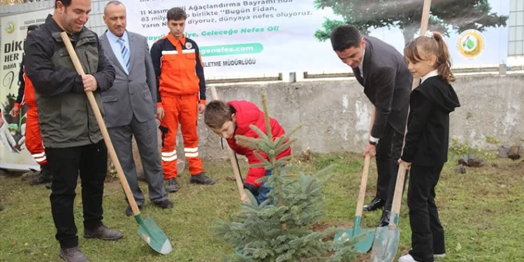 Taşova’da çocuklar “Geleceğe Nefes” oldu