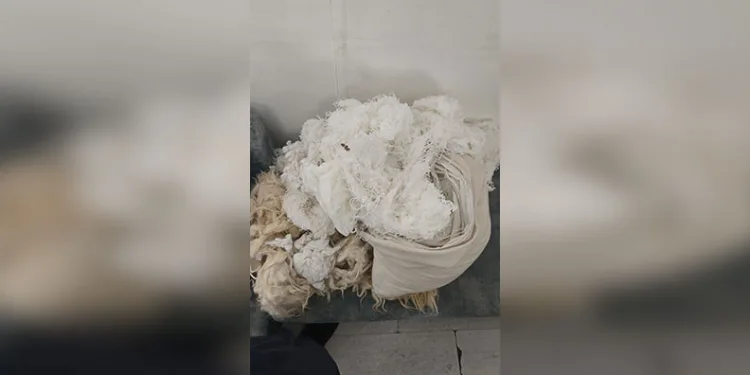 Otobüste yolcunun yastığında metamfetamin ele geçirildi