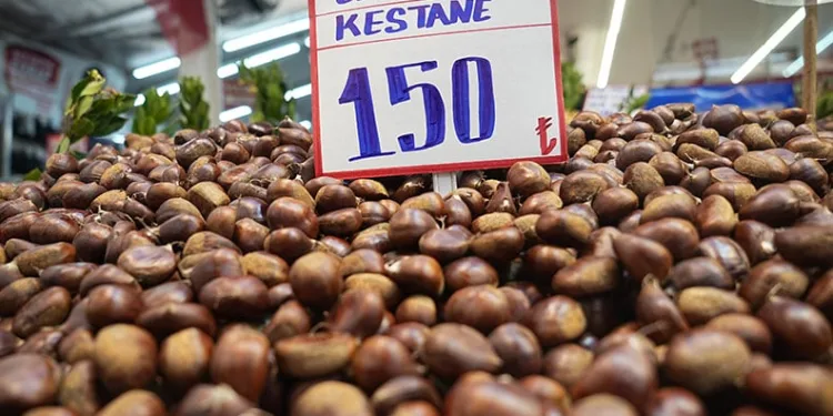 Yerli kestane pazarda yerini aldı