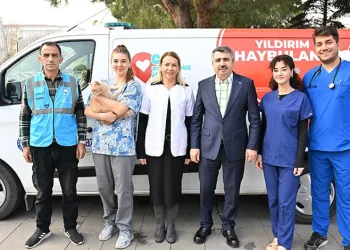 Yıldırım’da ‘can dostu’ ambulans