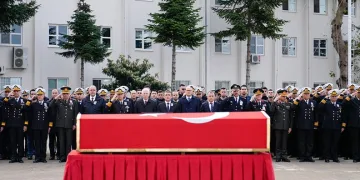 Şehit Mustafa Kemal Öz’e uğurlama töreni
