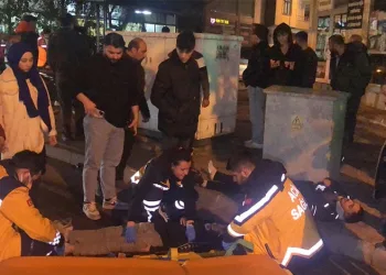 Çorlu’da trafik kazası: 2 yaralı