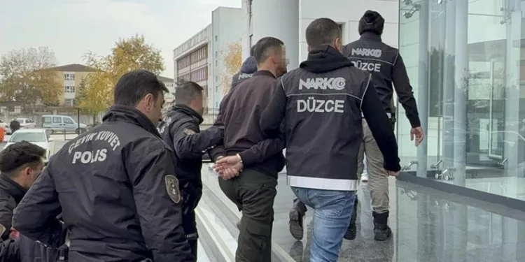 Düzce’de son 1 haftada 66 kişi hakkında uyuşturucudan işlem yapıldı