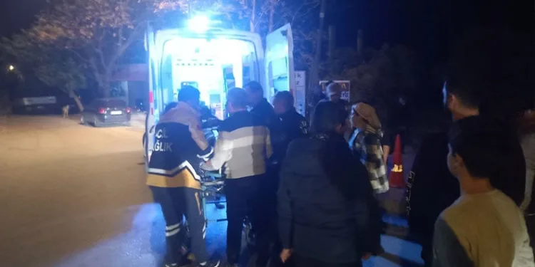 Elektrik direğine çarpan otomobil takla attı: 1 yaralı