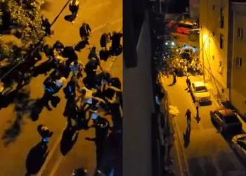 Düğünde iki aile arasında kavga çıktı, sokak savaş alnına döndü