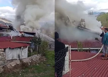 Elektrik direğine çarpan otomobil takla attı: 1 yaralı