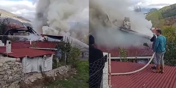 Elektrik direğine çarpan otomobil takla attı: 1 yaralı