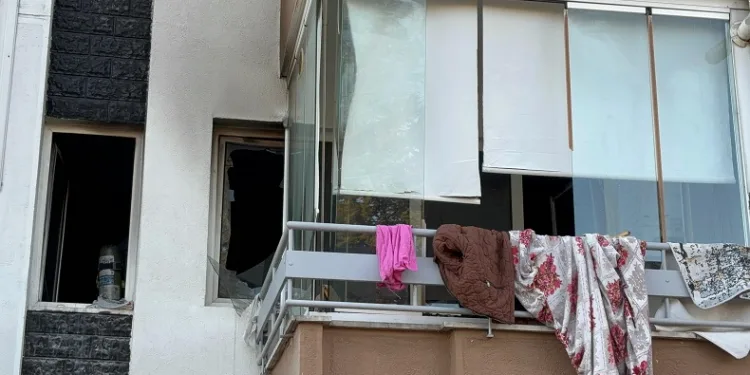 Otizmli çocuk evi yaktı