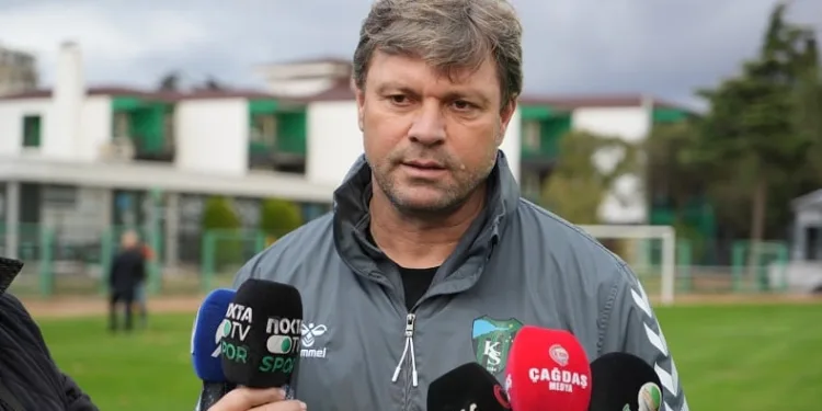 Kocaelispor Teknik Direktörü Ertuğrul Sağlam: “Sakarya maçında hedefimiz 3 puan”