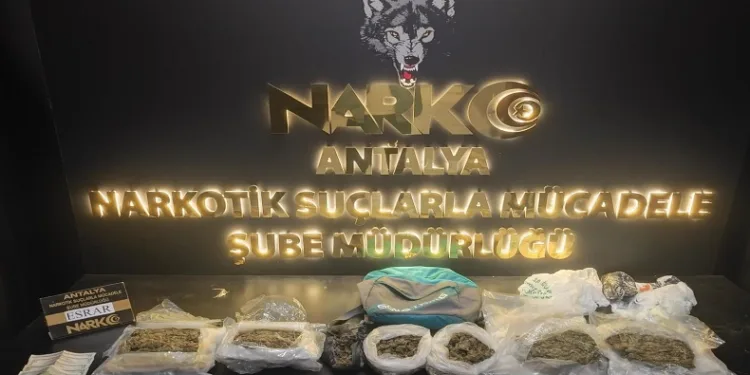 90 ekip ve 303 personelle eş zamanlı uyuşturucu operasyonu