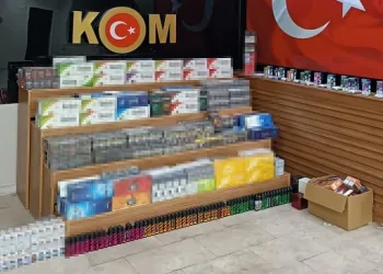 Kaçak tütün operasyonuna 8 gözaltı
