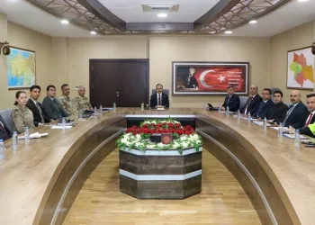 Güvenlik ve asayiş toplantısı yapıldı