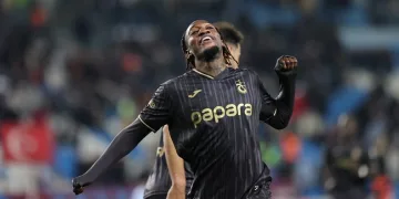 Trabzonspor’da Muhammed Cham, performansıyla dikkat çekti