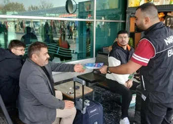 Bursa Narkotik vatandaşları bilgilendirmeye devam ediyor