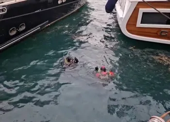Denizde kaybolan 2 kardeşi arama çalışmaları sürüyor