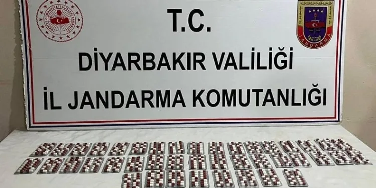 584 adet uyuşturucu hapla yakalanan zanlı tutuklandı