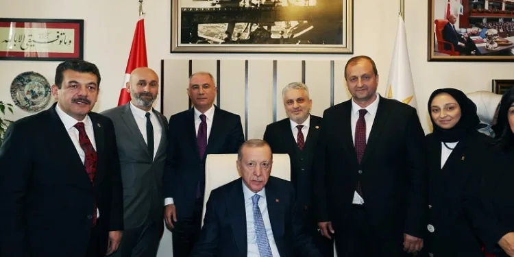 Cumhurbaşkanı Erdoğan, Başkan Usta’yı kabul etti