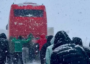 Yolda kalan Bursaspor taraftarından yardım çağrısı