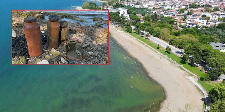 İznik Gölü çekildi, ortaya çıkanlar şok etti