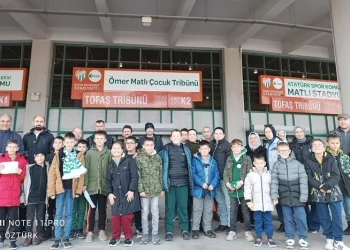 Ömer Matlı çocuk tribünü kuruldu