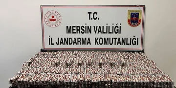Mersin’de 25 bin adet uyuşturucu ele geçirildi
