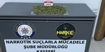 Kayseri’de 1 kilo uyuşturucu ele geçirildi