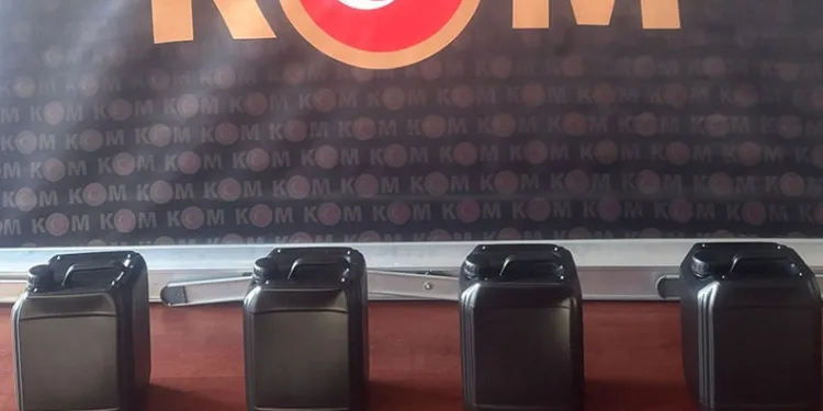 Bartın’da etil alkol operasyonu: 1 gözaltı