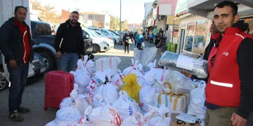 Varto’dan batı illerine kışlık erzak sevkiyatı