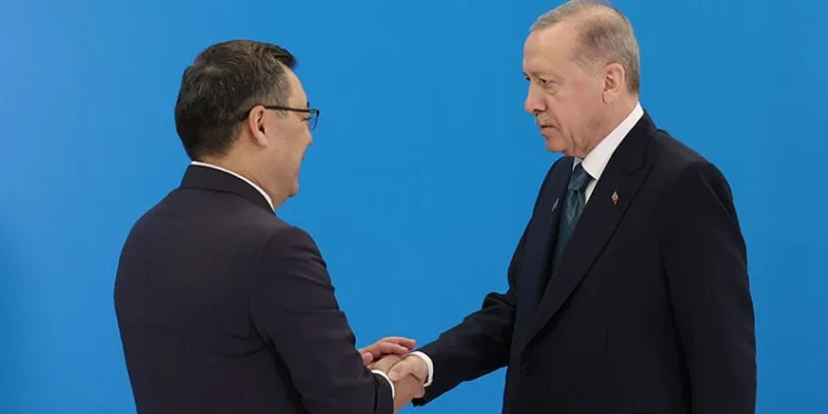 Erdoğan, TDT Zirvesi’nin yapılacağı alana geldi