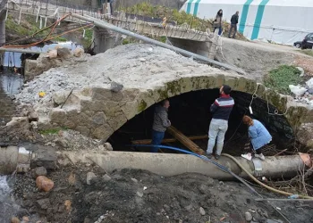 Ordu’da yol çalışmalarında bulunan taş köprü restore edilecek
