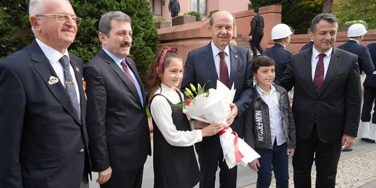 KKTC Cumhurbaşkanı Tatar, Samsun’da temaslarına başladı