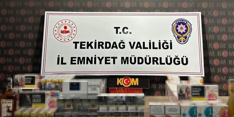 Tekirdağ merkezli 5 ilde dev operasyon