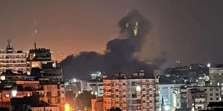 İsrail Beyrut’u vurdu: En az 2 ölü, 4 yaralı