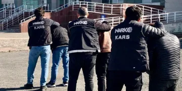 Kars’ta aparta uyuşturucu operasyonu