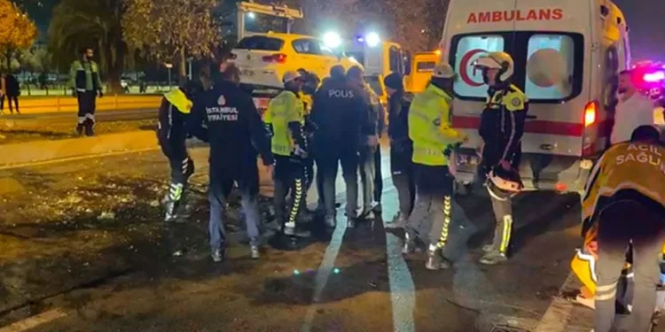 Maltepe’de trafik kazası: 4 yaralı