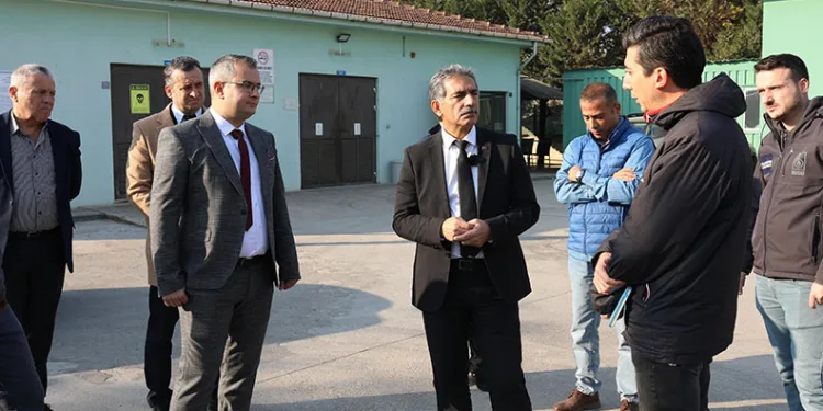 Gemlik Arıtma İstasyonu’nda koku sorunu çözülüyor