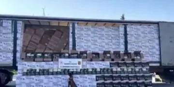 TIR’da 5 ton kaçak tütün ele geçirildi
