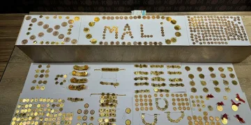 Kahramanmaraş’ta gramajı ile oynanmış 686 parça altın ele geçirildi