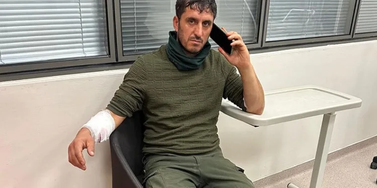 Abdest almaya giderken ayı saldırısına uğradı