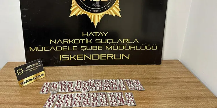 İskenderun’da uyuşturucu madde ele geçirildi