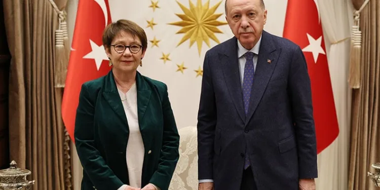 Cumhurbaşkanı Erdoğan, EBRD Başkanı Basso’yu kabul etti