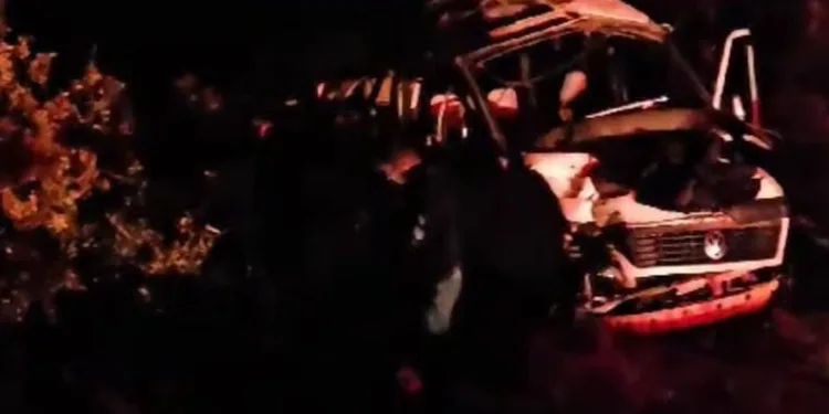 İşçi servisi tarlaya uçtu, 1’i ağır 6 yaralı