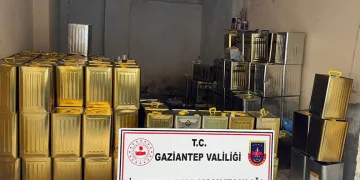 Gaziantep’te 1,5 milyon lira değerinde sahte zeytinyağı ele geçirildi
